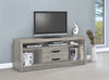 Burke 2-drawer Engineered Wood 59-inch TV Stand Grey Driftwood — product view 2