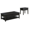 Concord 2-piece Coffee and End Table Set Distressed Java — product view 2