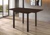 Kelso Rectangular 52-inch Extension Dining Table Cappuccino — product view 2