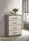 Fenwick 4-drawer Chest of Drawers Grey Oak — product view 2