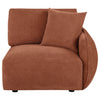Elysia Fabric Upholstered Modular RAF Chair Coral — product view 2