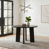 Strouse 47-inch Round Wood Dining Room Table Black — product view 2