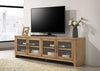 Brenham 79-inch 4-door TV Stand Media Console Washed Oak — product view 2