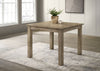 Cardova Square Counter Height Dining Table Vineyard Oak — product view 2