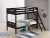 Littleton Wood Twin Over Twin Bunk Bed Espresso — product view 2