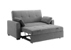 Night & Day Nantucket Full Sofa Sleeper — Light Gray