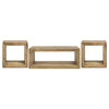 Benton 3-piece Solid Mango Coffee and End Table Set Natural — product view 2