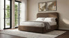 Anders Upholstered Queen Storage Lift Platform Bed Chocolate — product view 2