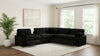 Collins 6-piece Modular Power Reclining Sectional Black — product view 2