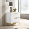Kendall 2-drawer Nightstand White — product view 2