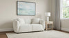 Aleisha Fabric Upholstered Loveseat Sand — product view 2