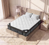 Puffy Monarch Mattress - Top View - in modern bedroom setting