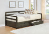 Sorrento 2-drawer Twin XL Daybed with Extension Trundle Grey — product view 2