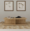 Cortona Square Engineered Wood Cocktail Coffee Table Mango — product view 2