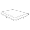Mercer 5-inch Twin XL Low Profile Box Spring Foundation — product view 3