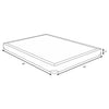 Mercer 5-inch Queen Low Profile Box Spring Foundation — product view 3