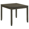 Parkwood 5-piece Square Dining Table Set Dark Ash Brown — product view 3