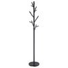 Clover 18 Hook Freestanding Metal Coat Rack Hat Hanger Black — product view 3