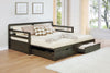 Sorrento 2-drawer Twin XL Daybed with Extension Trundle Grey — product view 3