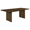 Decker 7-piece 82-inch Rectangular Dining Set Grey and Walnut — product view 3