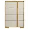 Hyland 4-drawer Chest of Drawers Natural — product view 3