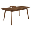 Redbridge 75-inch Extension Leaf Dining Table Natural Walnut — product view 3