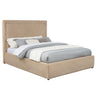 Lawson 54-inch Upholstered Queen Platform Bed Light Saddle — product view 3