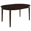 Gabriel 5-piece Extension Leaf Dining Table Set Cappuccino — product view 3