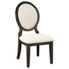 Twyla Oval Back Dining Side Chair Dark Cocoa (Set of 2) — product view 3