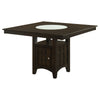 Gabriel 9-piece Square Counter Height Dining Set Cappuccino — product view 3