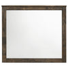 Woodmont Dresser Mirror Rustic Golden Brown — product view 3