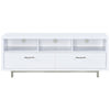 Casey 2-drawer Engineered Wood 60-inch TV Stand White — product view 3
