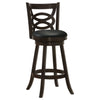 Calecita Wood Swivel Bar Chair Cappuccino (Set of 2) — product view 3