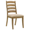 Danvers Wood Dining Side Chair Brown Oak (Set of 2) — product view 3