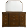 Garland 9-drawer Bedroom Dresser with Mirror Brown Cherry — product view 3