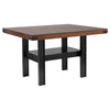 Patterson 7-piece Counter Height Dining Set Mango Oak — product view 3