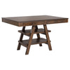 Dewey 5-piece Rectangular Dining Table Set Walnut — product view 3