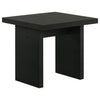 Decker 3-piece Coffee and End Table Set Black — product view 3