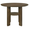 Ottowa 47-inch Round Counter Height Dining Table Brown — product view 3