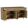 Arini 2-drawer Cane Door Dining Sideboard Server Sand Wash — product view 3
