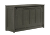 Night & Day Orion Full Murphy Cabinet Bed — Stonewash