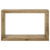 Benton Rectangular Solid Wood Sofa Console Table Natural — product view 3