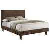 Glenwood 48-inch Queen Platform Panel Bed Warm Brown — product view 3