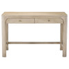 Solano 2-drawer Makeup Table Vanity Desk Weathered Mango — product view 3