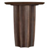 Cayenne Solid Mango Wood Accent Side End Table Walnut — product view 3