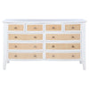 Bexhill 10-drawer Dresser Cabinet White — product view 3