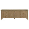 Adina 70-inch TV Stand Media Console Distressed Light Brown — product view 3
