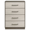 Fenwick 4-drawer Chest of Drawers Grey Oak — product view 3