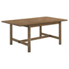 Crestmore 7-piece Rectangular Dining Table Set Walnut — product view 3