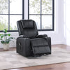 Armstrong Upholstered Power Lift Massage Recliner Espresso — product view 3